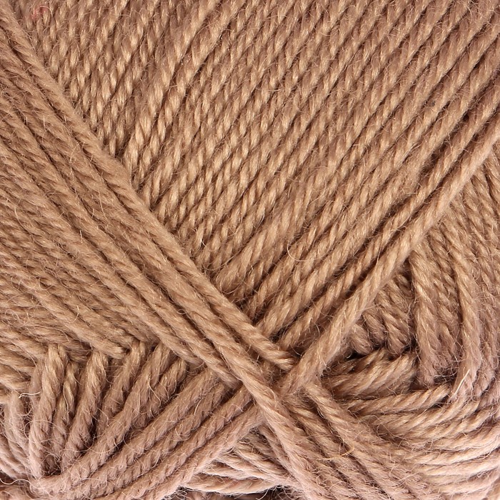 Пряжа "Adelia Lucas" 70% шерсть, 30% акрил 218м/100гр (15 бежевый)