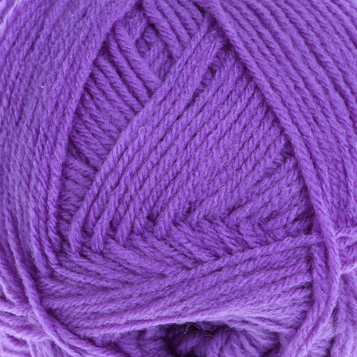 Пряжа "Adelia Tina" 100% акрил 308м/100гр (039 яр.сиреневый)