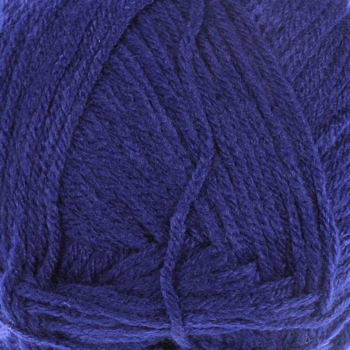 Пряжа "Adelia Tina" 100% акрил 308м/100гр (047 т.синий)