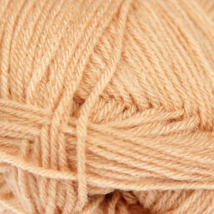 Пряжа "Adelia Tina" 100% акрил 308м/100гр (081 св.бежевый)