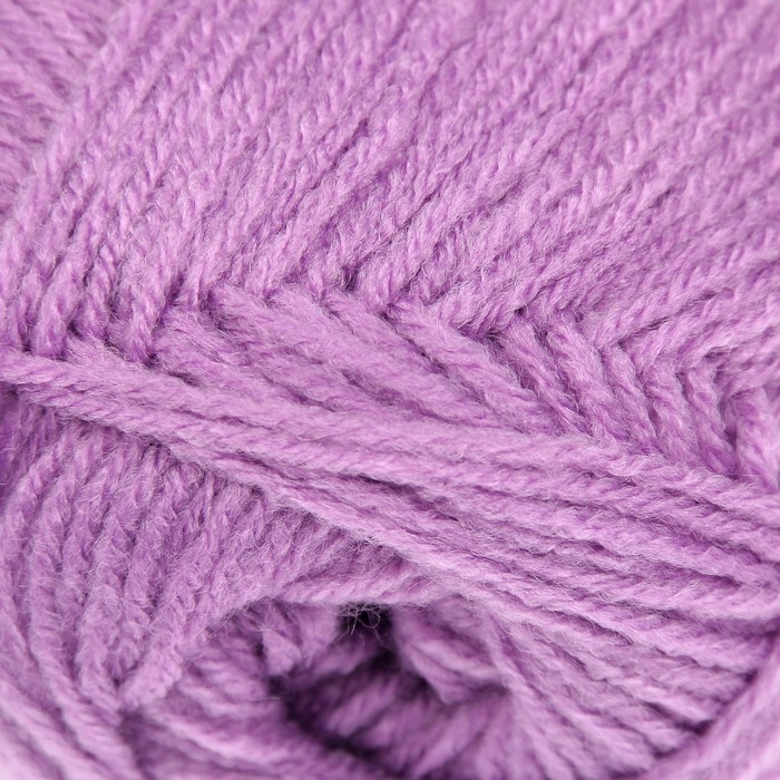 Пряжа "Adelia Tina" 100% акрил 308м/100гр (134 св. фиолетовый)