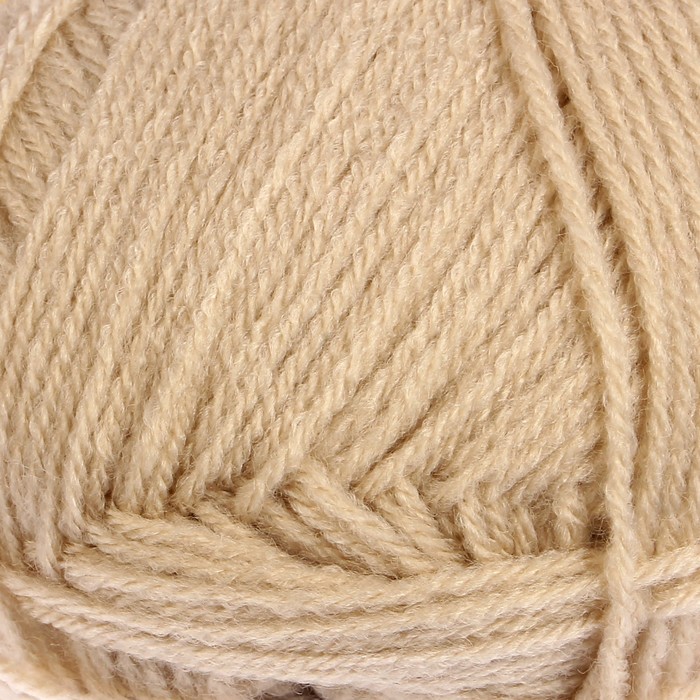 Пряжа "Adelia Tina" 100% акрил 308м/100гр (135 св. бежевый)