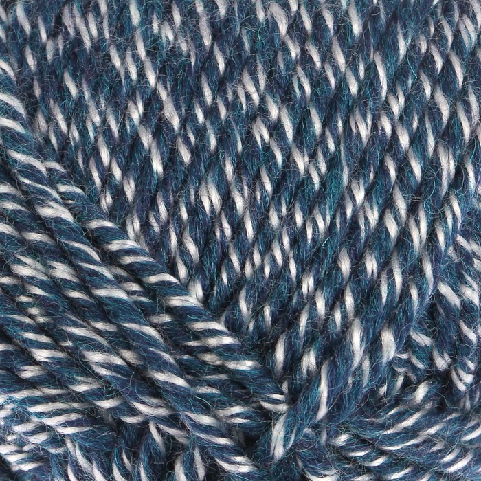 Пряжа "Adelia Nelly" 70% шерсть, 30% акрил 100м/100гр (14 т.синий)