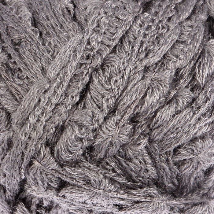 Пряжа "Adelia Naomi" 100% акрил 24м/100гр (05 серый)