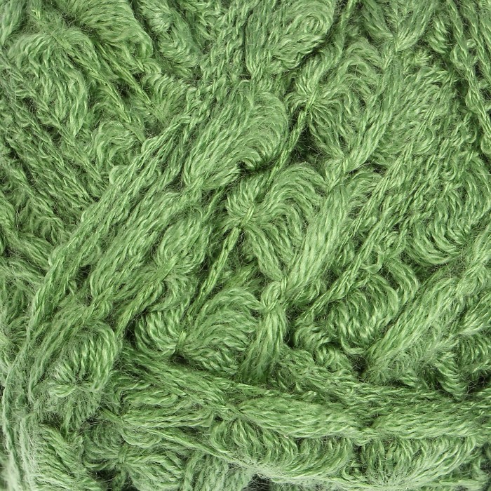Пряжа "Adelia Naomi" 100% акрил 24м/100гр (07 зеленый)