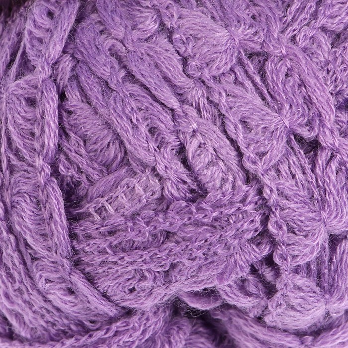 Пряжа "Adelia Naomi" 100% акрил 24м/100гр (08 фиолетовый)