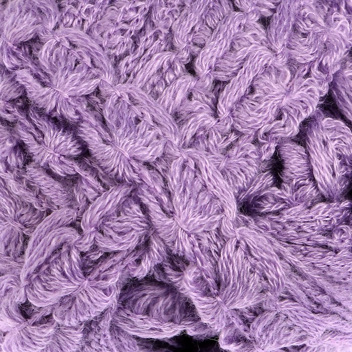 Пряжа "Adelia Naomi" 100% акрил 24м/100гр (13 св. фиолетовый)
