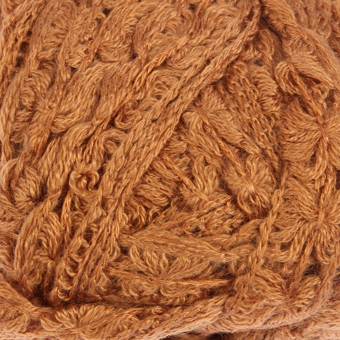 Пряжа "Adelia Naomi" 100% акрил 24м/100гр (16 коричневый)