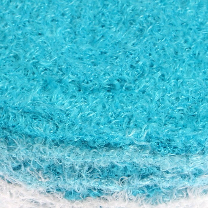 Пряжа "Adelia Sienna" 100% нейлон 20м/100гр (10 белый-св.голубой)