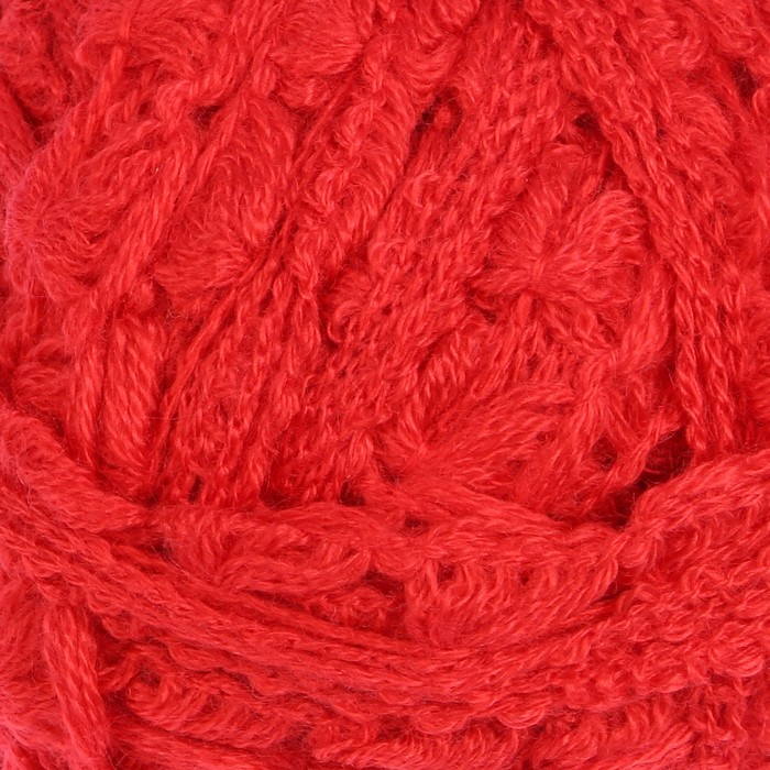 Пряжа "Adelia Naomi" 100% акрил 24м/100гр (25 красный)