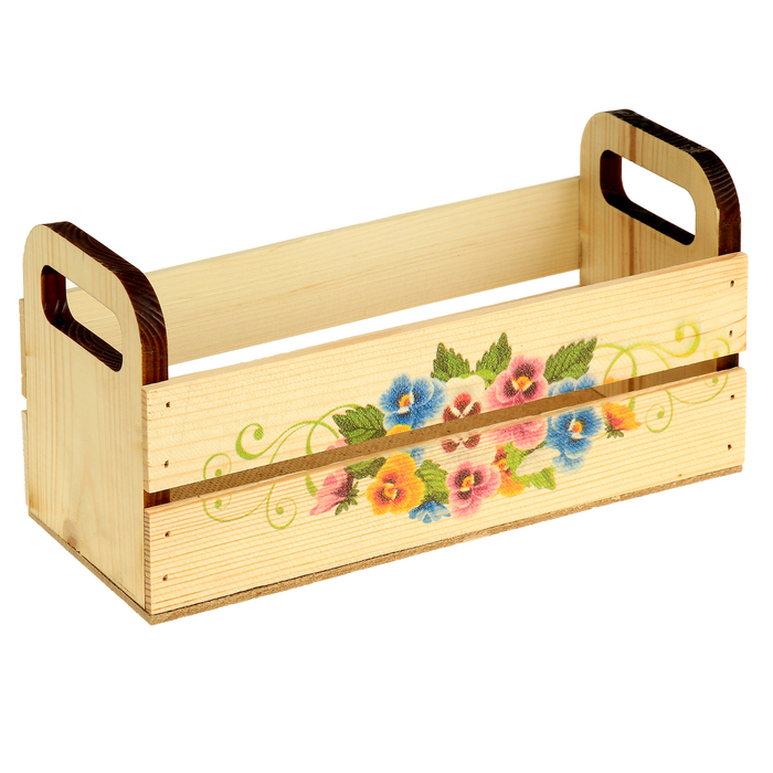 Ладья "Анютины глазки", 24,5 x 10 x 11,5 см