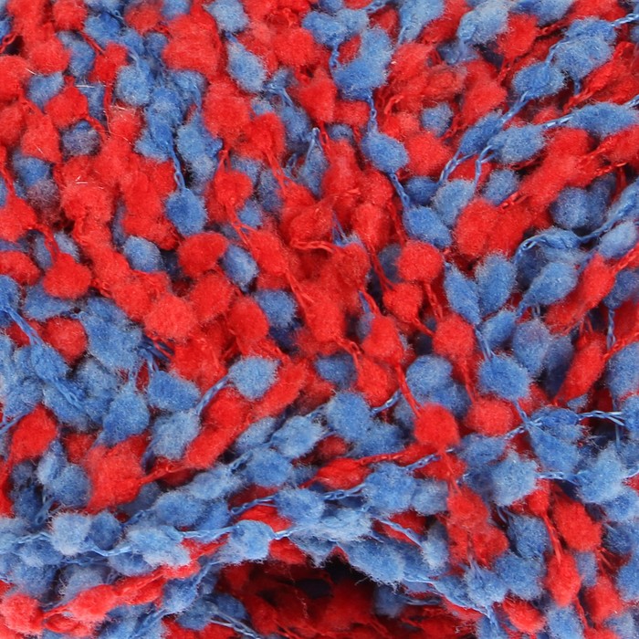 Пряжа "Adelia Rita" 100% нейлон 145м/50гр (03 красный-синий)