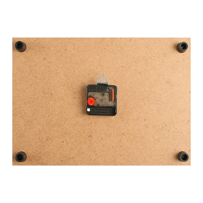 Часы настенные прямоугольные "Осенняя дорога. Картина маслом", 25х35 см