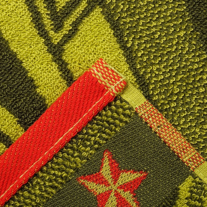 Полотенце махровое Brave ПЛ-2602-3144,50х90 см, цв. 10000, зеленый, 420 г/м, 100% хл.