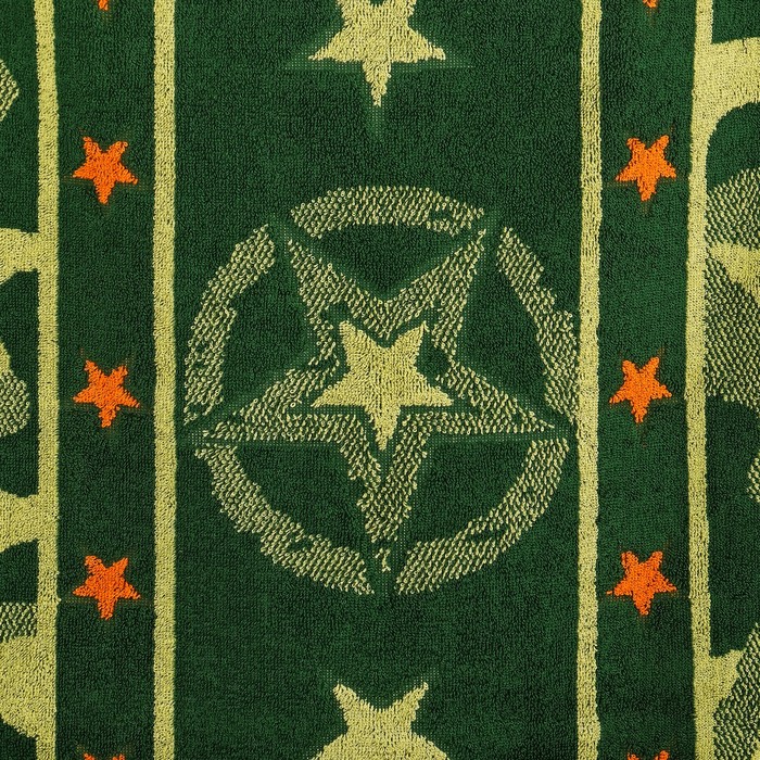 Полотенце махровое Army ПЛ-2602-3138, 50х90 см, цв. 10000, зеленый, 420 г/м, 100% хл.