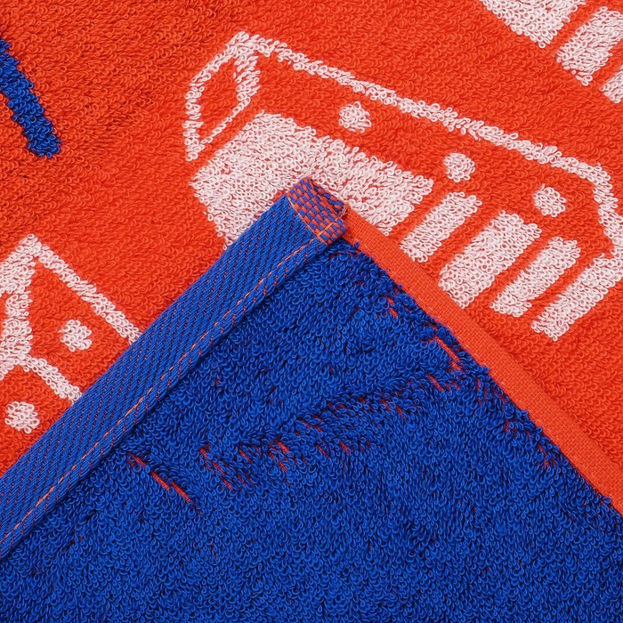 Полотенце махровое My daddy ПЛ-2602-3139, 50х90 см, цв. 10000, оранж, 420 г/м, 100% хл.