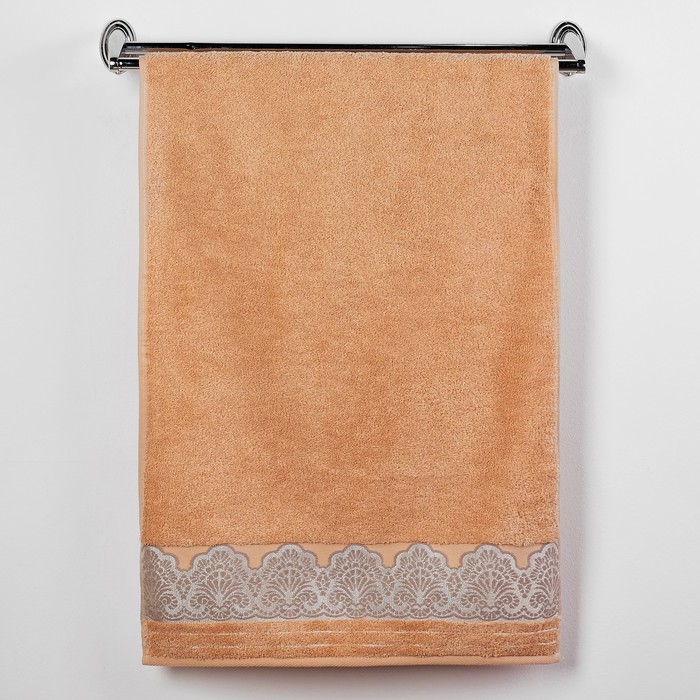 Полотенце махровое Salvietta ПЦ-2601-3025, 50х90, цв. 436, св. бежевый, хл.100%, 460 гр/м