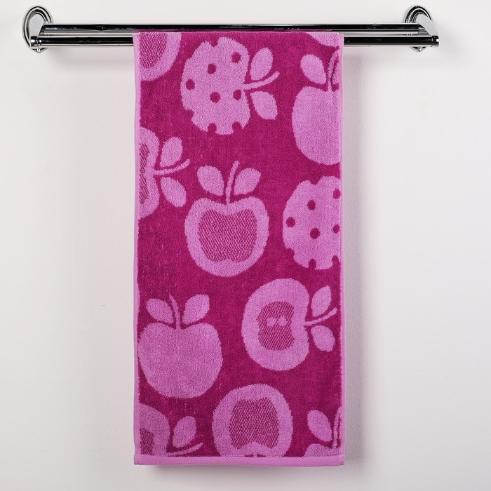 Полотенце махровое Fruity ПЛ-2702-3074, 30х70, цв. 40000, сирень, хл.100%, 420 гр/м