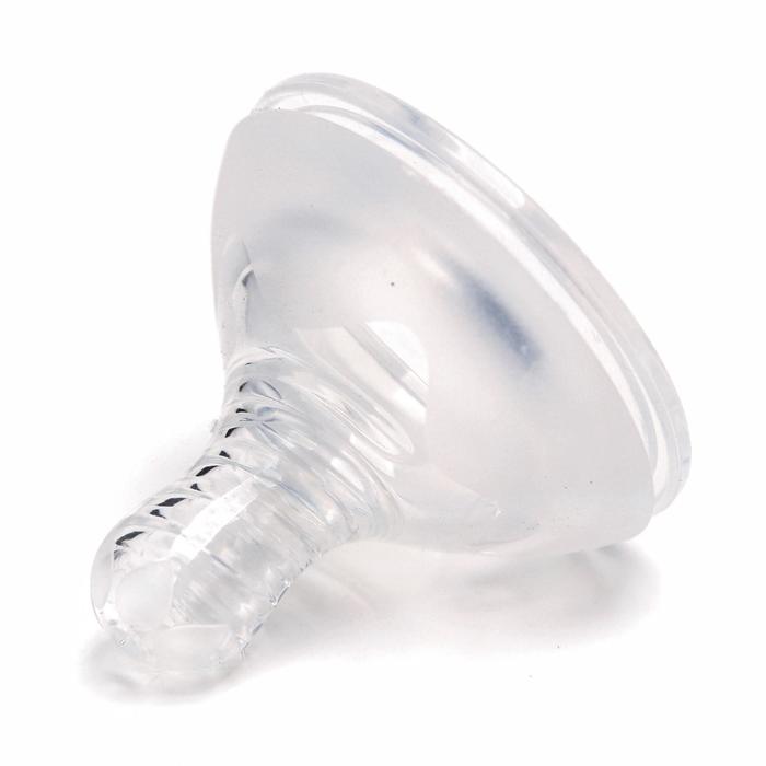 Антиколиковая силиконовая соска, с широким горлом, от 0 мес.