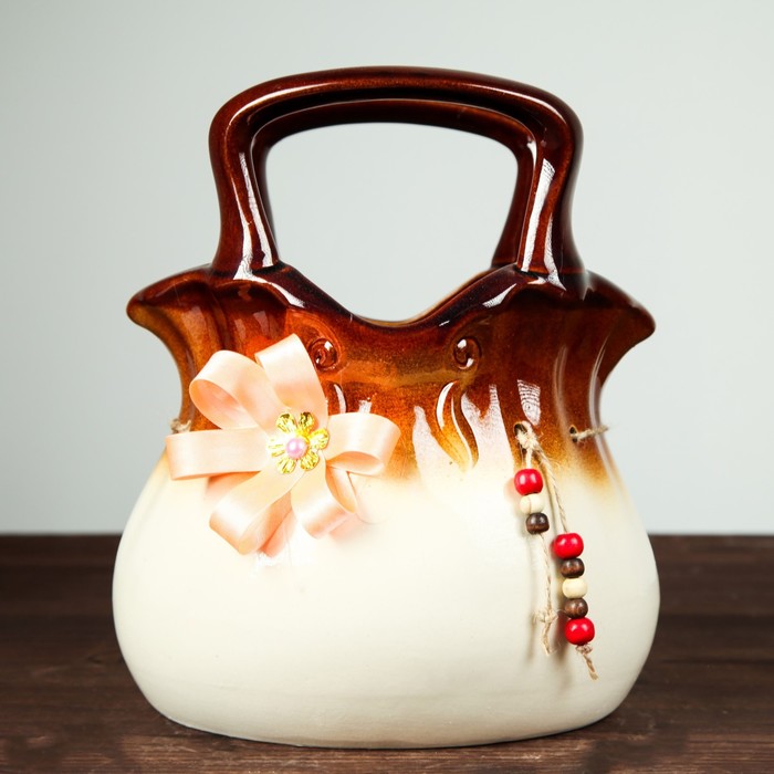 Конфетница "Сумка", лента