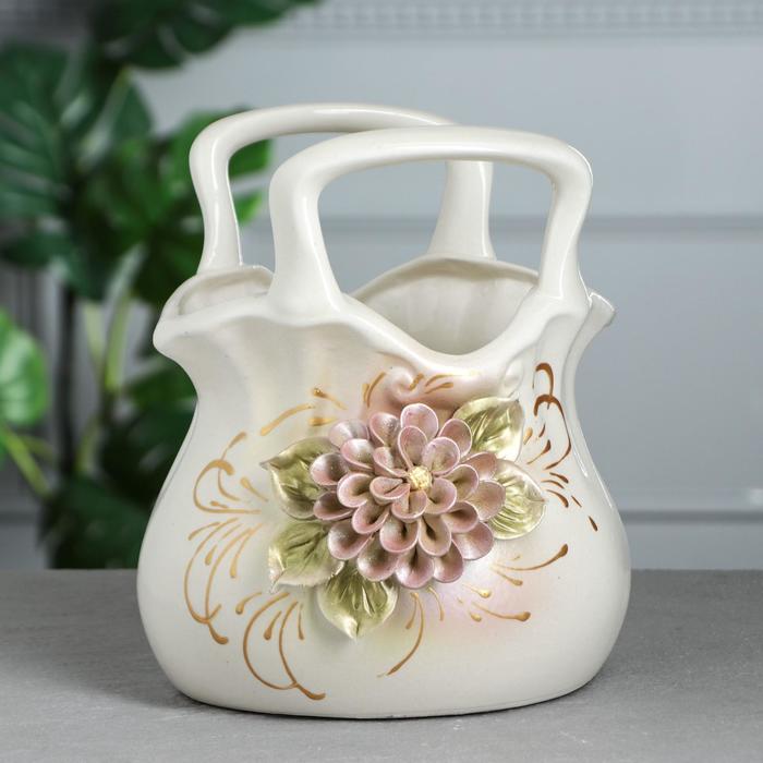 Конфетница "Сумка", лепка