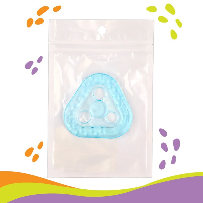 Прорезыватель силиконовый, цвета МИКС