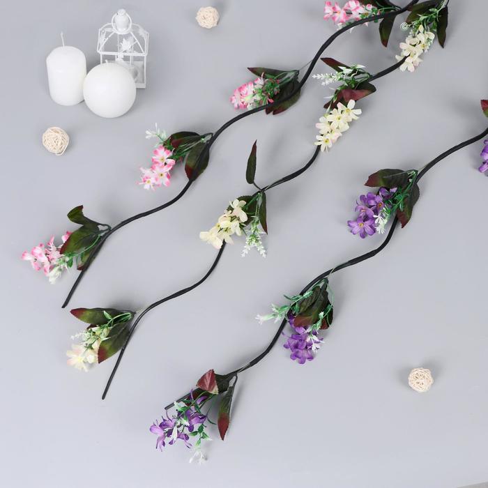 Декор ветка "Ромашки" 150 см, (цена за штуку) микс