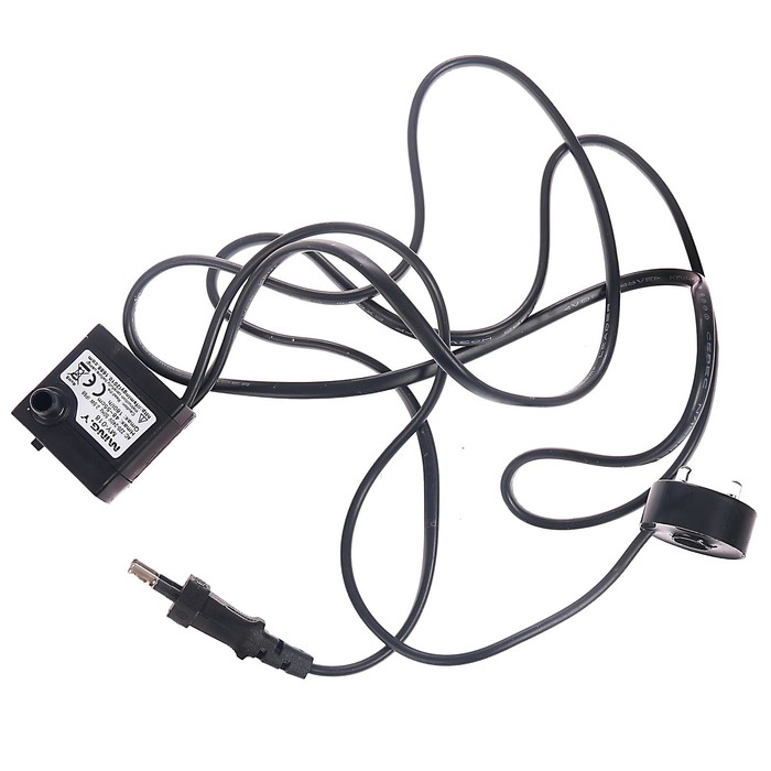 Фонтан настольный полистоун от сети "Слон с мешками золота" 27,5х20х15 см