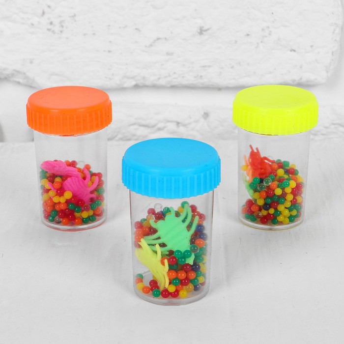 Растущие игрушки "Морские обитатели", с гидрогелем, МИКС