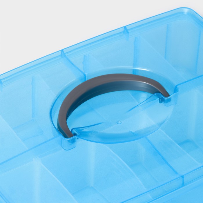 Бокс для хранения, 1 ярус 10 отделений, цвет МИКС