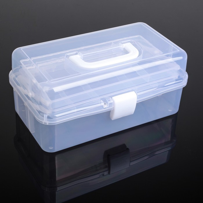 Бокс для хранения раздвижной, цвет МИКС