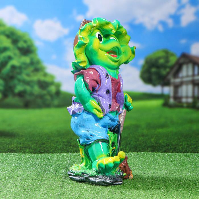 Садовая фигура "Лягушка с топором" 50 см