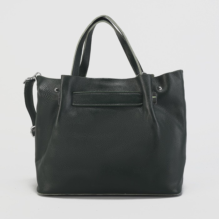 Сумка женская на молнии, 1 отдел, цвет зелёный