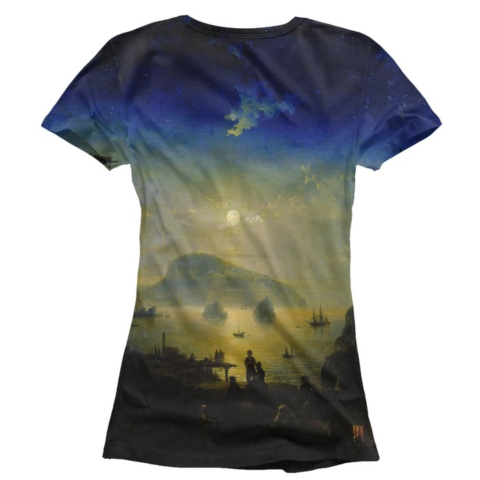 Футболка женская "Айвазовский", размер XXXL GHI-688250