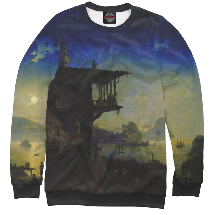 Свитшот женский "Айвазовский", размер XS GHI-688250