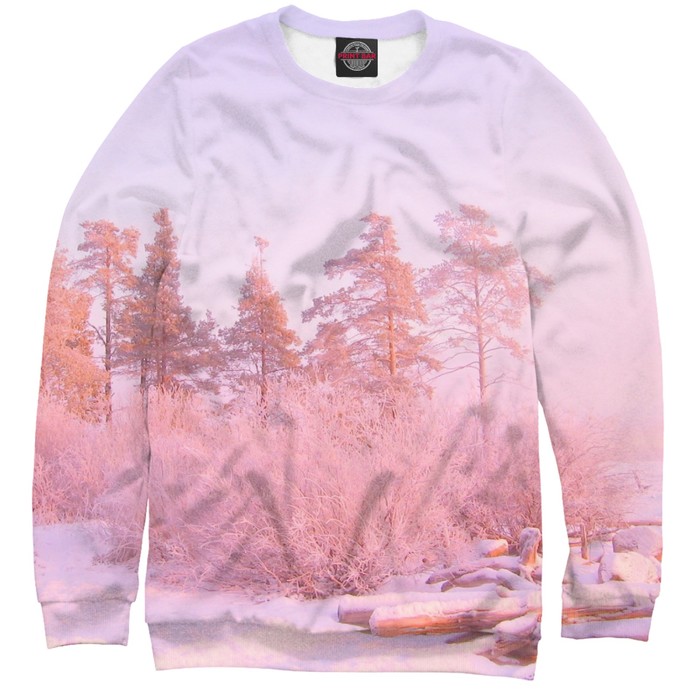 Свитшот женский "Зимнее утро", размер XS PEY-836044