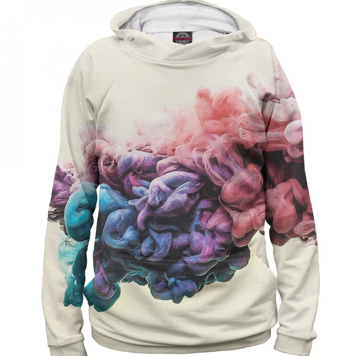 Худи женское "Цветной дым", размер XXXL ABS-384666
