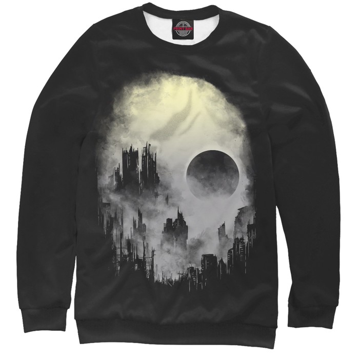 Свитшот женский "Мертвый туман", размер L DAR-829358