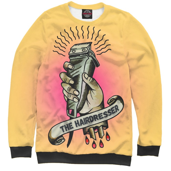 Свитшот мужской The hairdresser, размер S VSG-999270