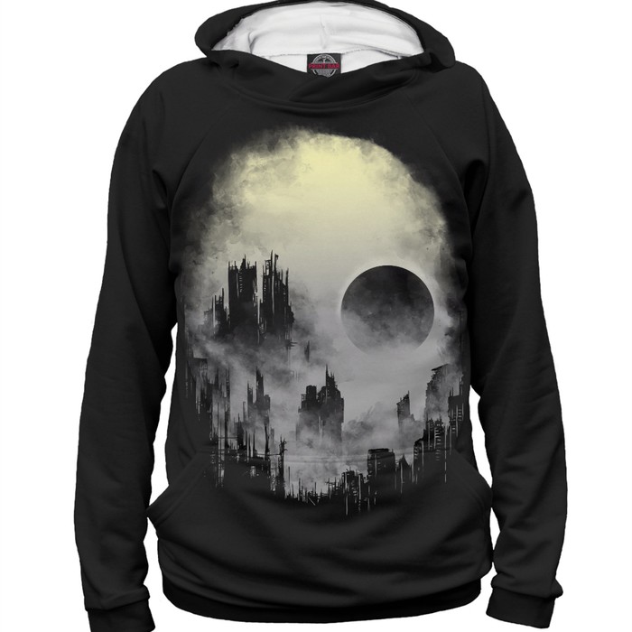 Худи женское "Мертвый туман", размер 5XL DAR-829358