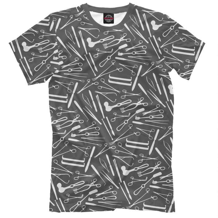 Футболка мужская "Хирургические инструменты", размер XXXL VRC-274328
