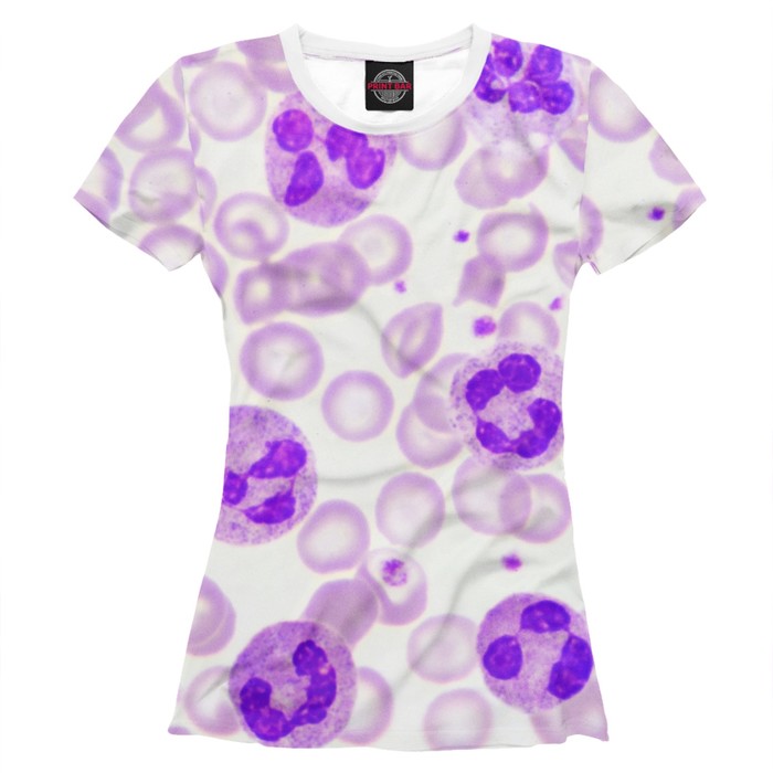 Футболка женская "Нейтрофилы", размер S VRC-245437