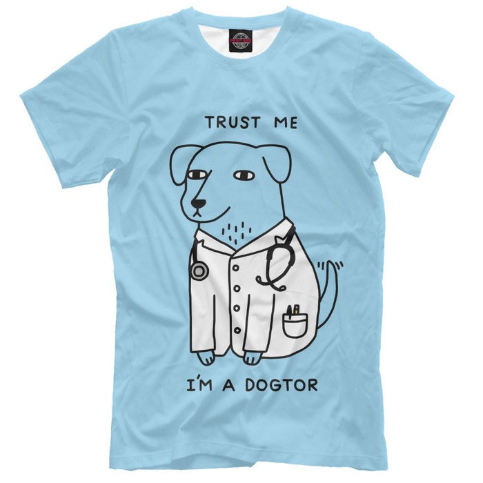 Футболка мужская Dogtor, размер 5XL VRC-851985