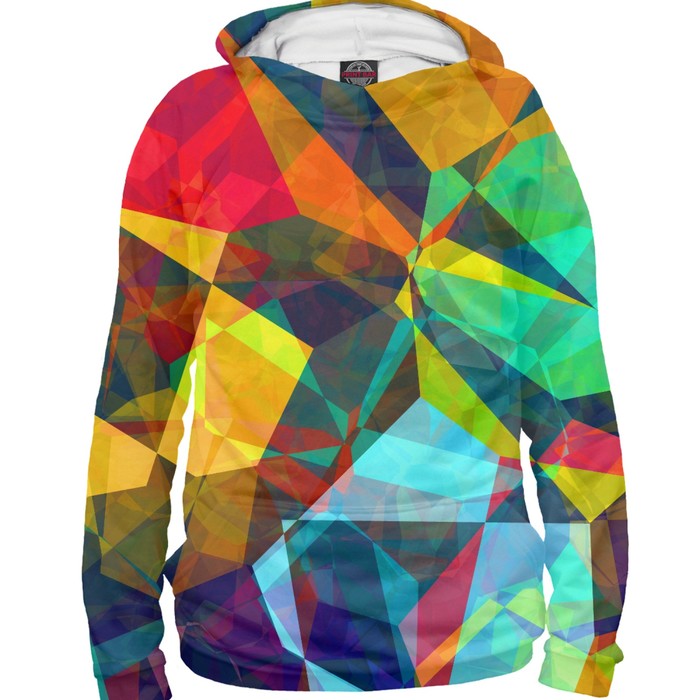 Худи женское "Мозаика", размер S GEO-408432