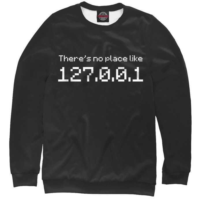 Свитшот женский Localhost, размер S ITT-792185