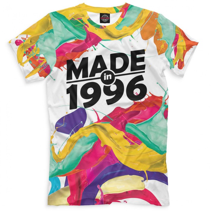 Футболка мужская Made in 1996, размер 5XL DDS-252984