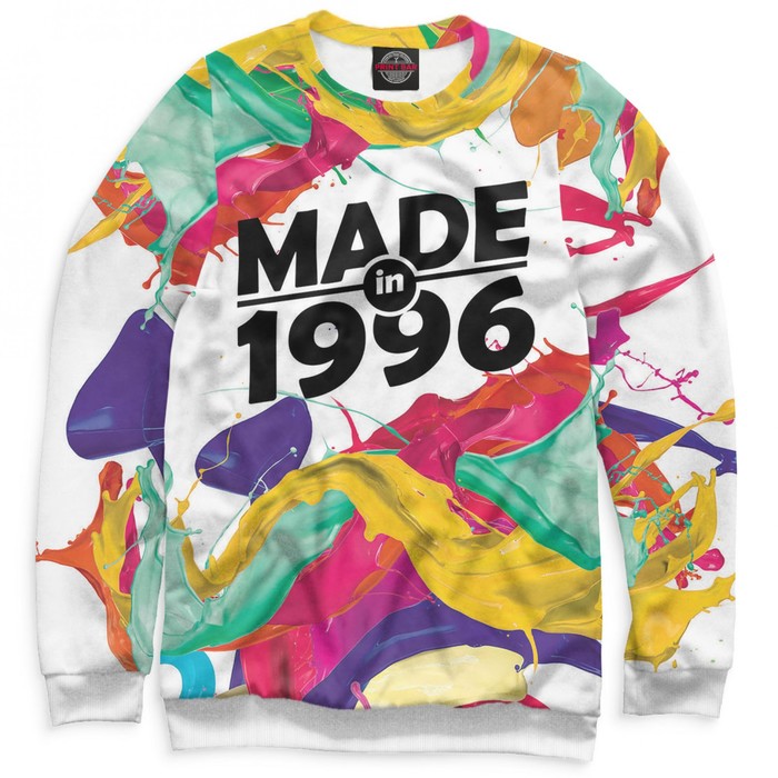 Свитшот мужской Made in 1996, размер S DDS-252984