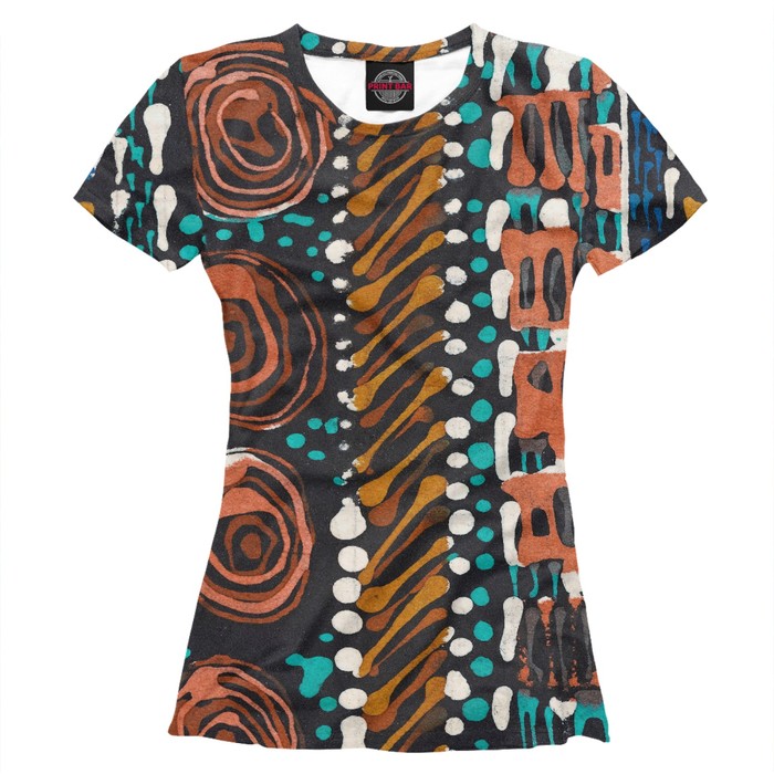 Футболка женская "Африка", размер XS GHI-286100