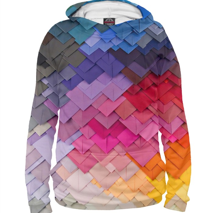 Худи женское 3d Envelopes, размер 5XL GEO-874475