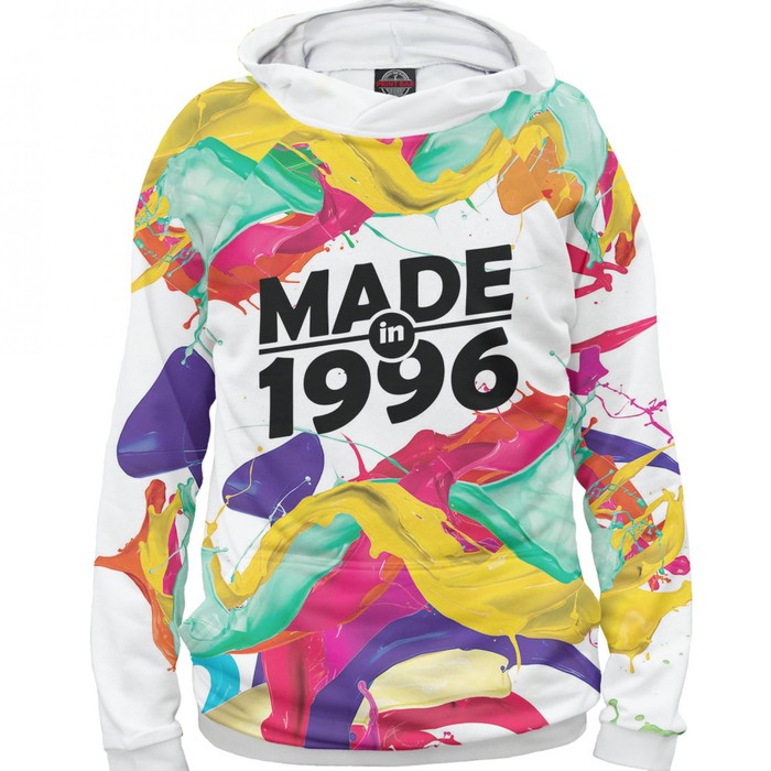 Худи мужское Made in 1996, размер XS DDS-252984